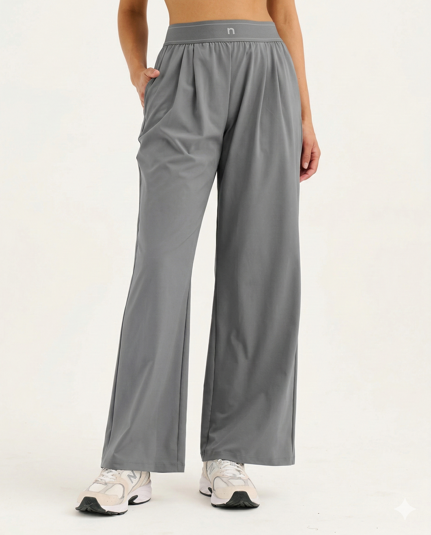 Women's High-Waisted Wide-Leg Sweatpants
