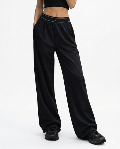 Women's High-Waisted Wide-Leg Sweatpants