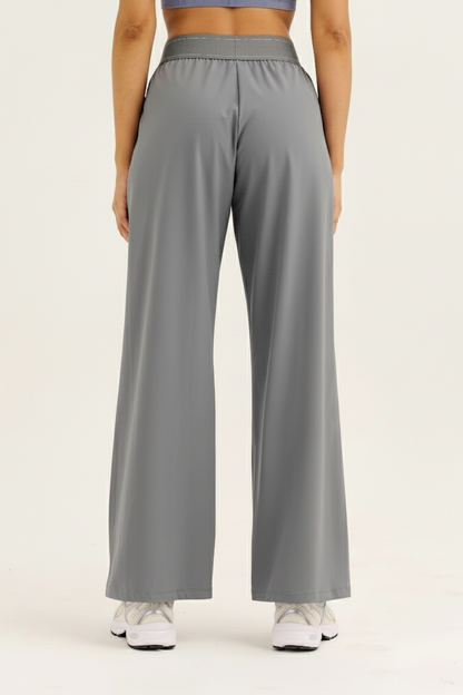 NUAVIBE™ High-Waisted Wide-Leg Sweatpants